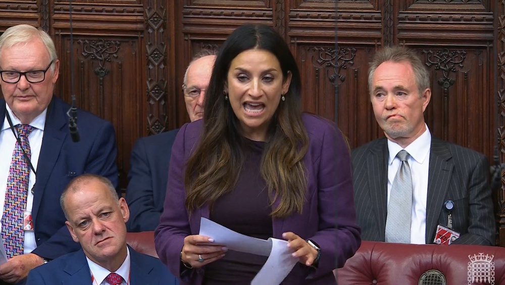Baroness Luciana Berger described as ‘an absurd proposition’ an attempt to bring the same Bill back (Parliament TV/PA) (Parliament TV)