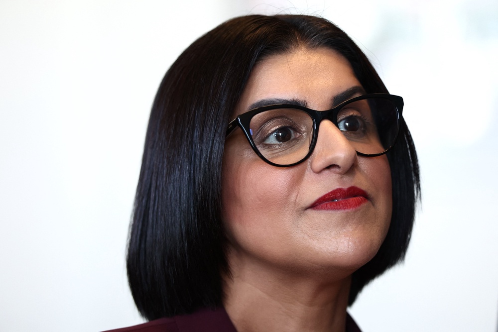 Home secretary Shabana Mahmood is leading the proposed Crime and Policing Bill (AFP/Getty)