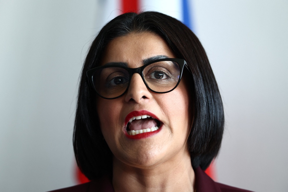 British Home Secretary Shabana Mahmood has condemned the attack (AFP/Getty)