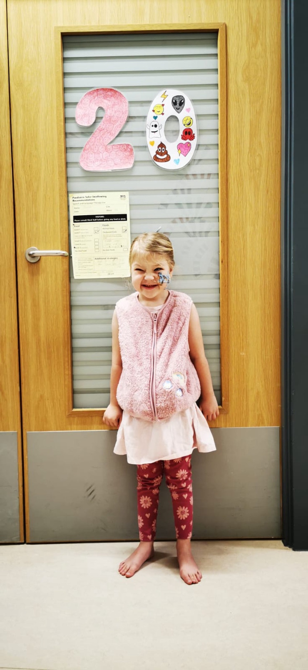 Jessica underwent surgery on October 17 (Jude Pender)
