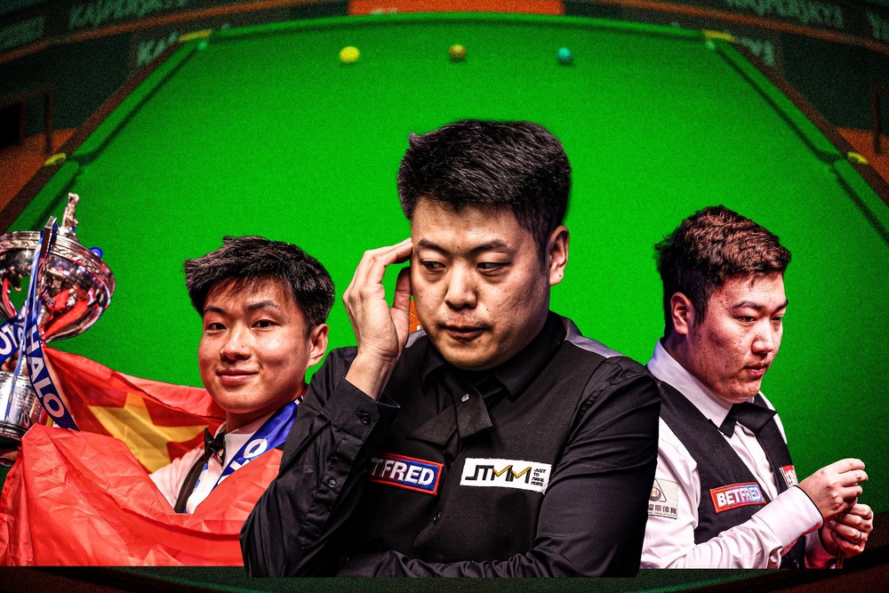 Image from: Mark Allen v Wu Yize live: Murphy awaits winner of fascinating World Snooker Championship semi-final
