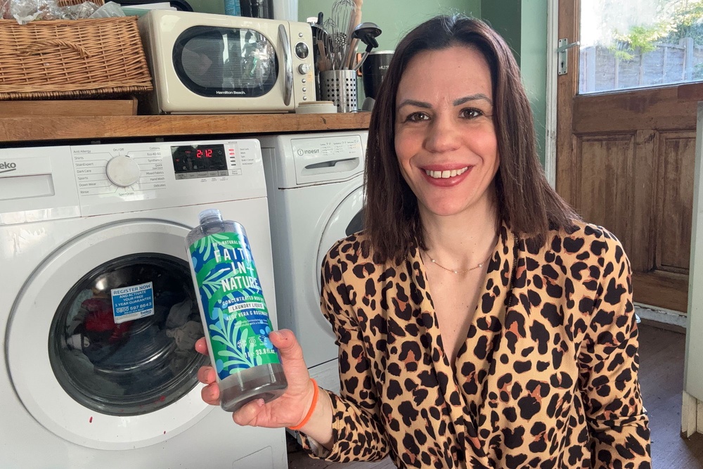 This is an eco-friendly first detergent (Zoe Griffin/The Independent)