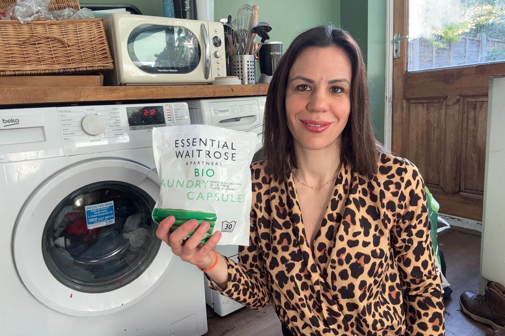 I was impressed by this supermarket detergent (Zoe Griffin/The Independent)