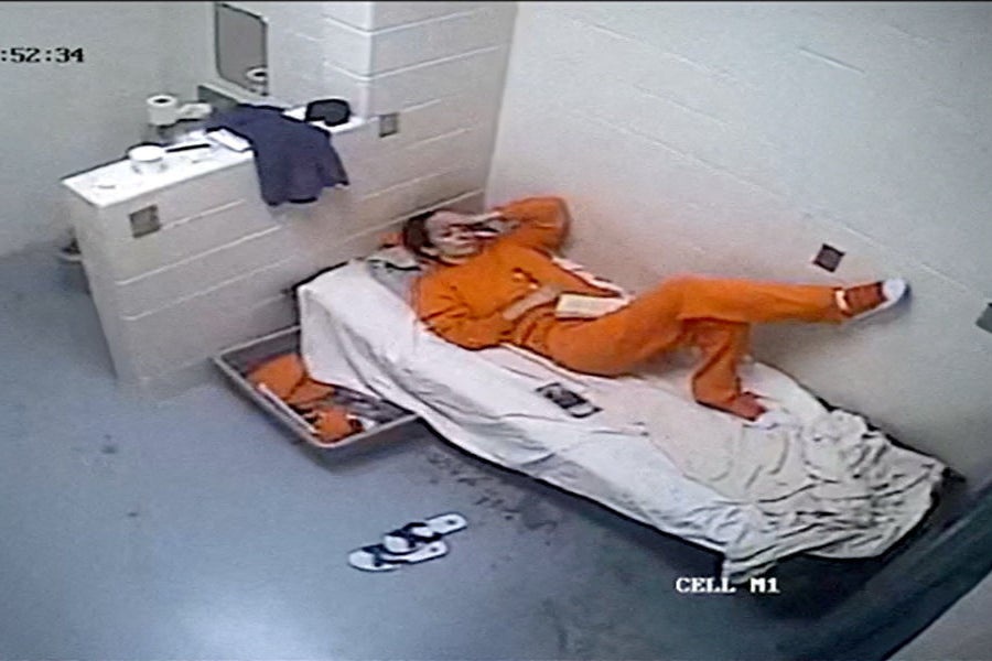 In a jailhouse interview, Maxwell praised Trump’s presidency and said she ‘absolutely never’ saw him behave inappropriately (via REUTERS)