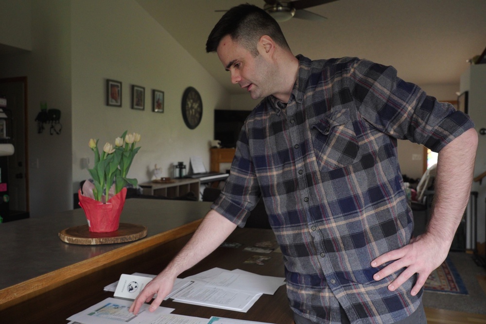 ‘My wife and I were already talking about potentially looking at jobs outside the country, but citizenship pushed Canada way up on our list,’ Zack Loud said (AP)