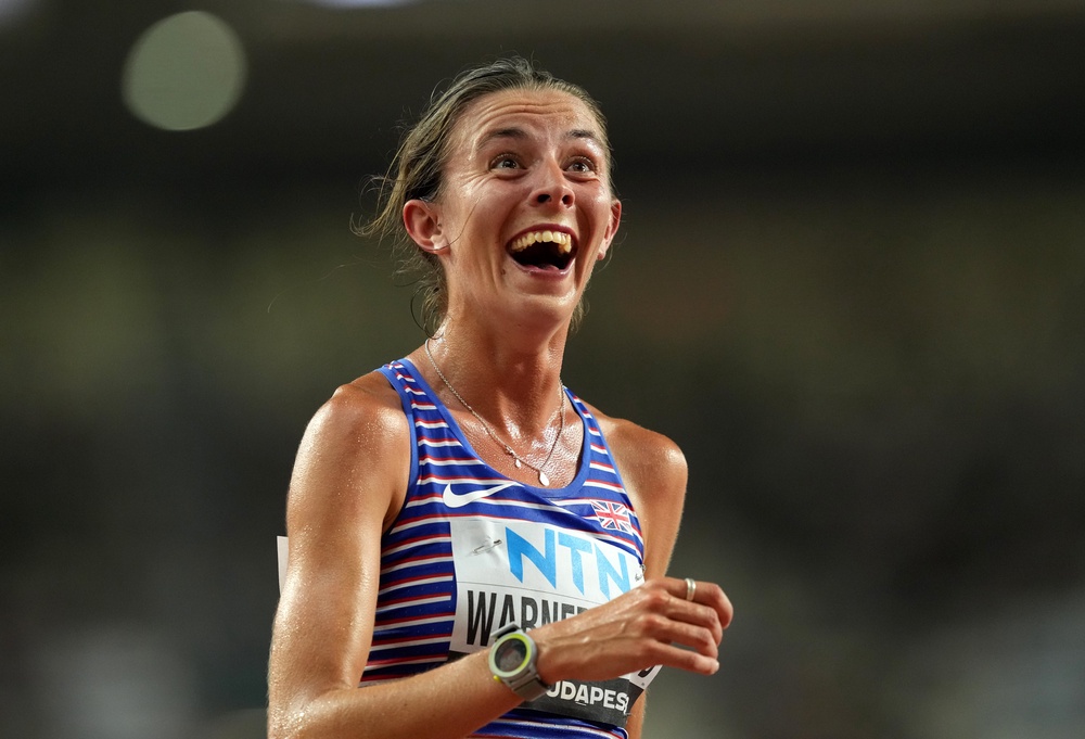 Warner-Judd has found a “release” in marathon training (Martin Rickett/PA)