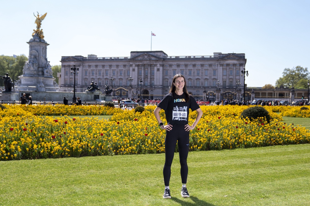 London is Warner-Judd’s second marathon (Ben Whitley/PA)