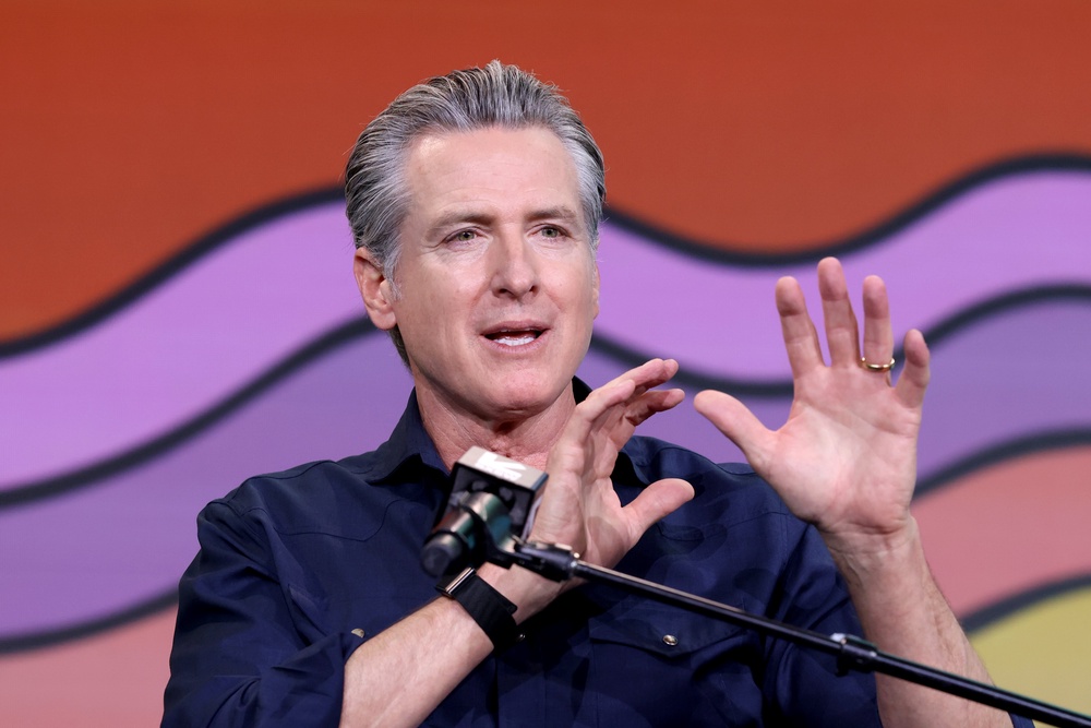 The wealth tax could factor into the 2026 election to replace Gov. Gavin Newsom, and the 2028 race for president, where Newsom is a potential top contender (Getty)