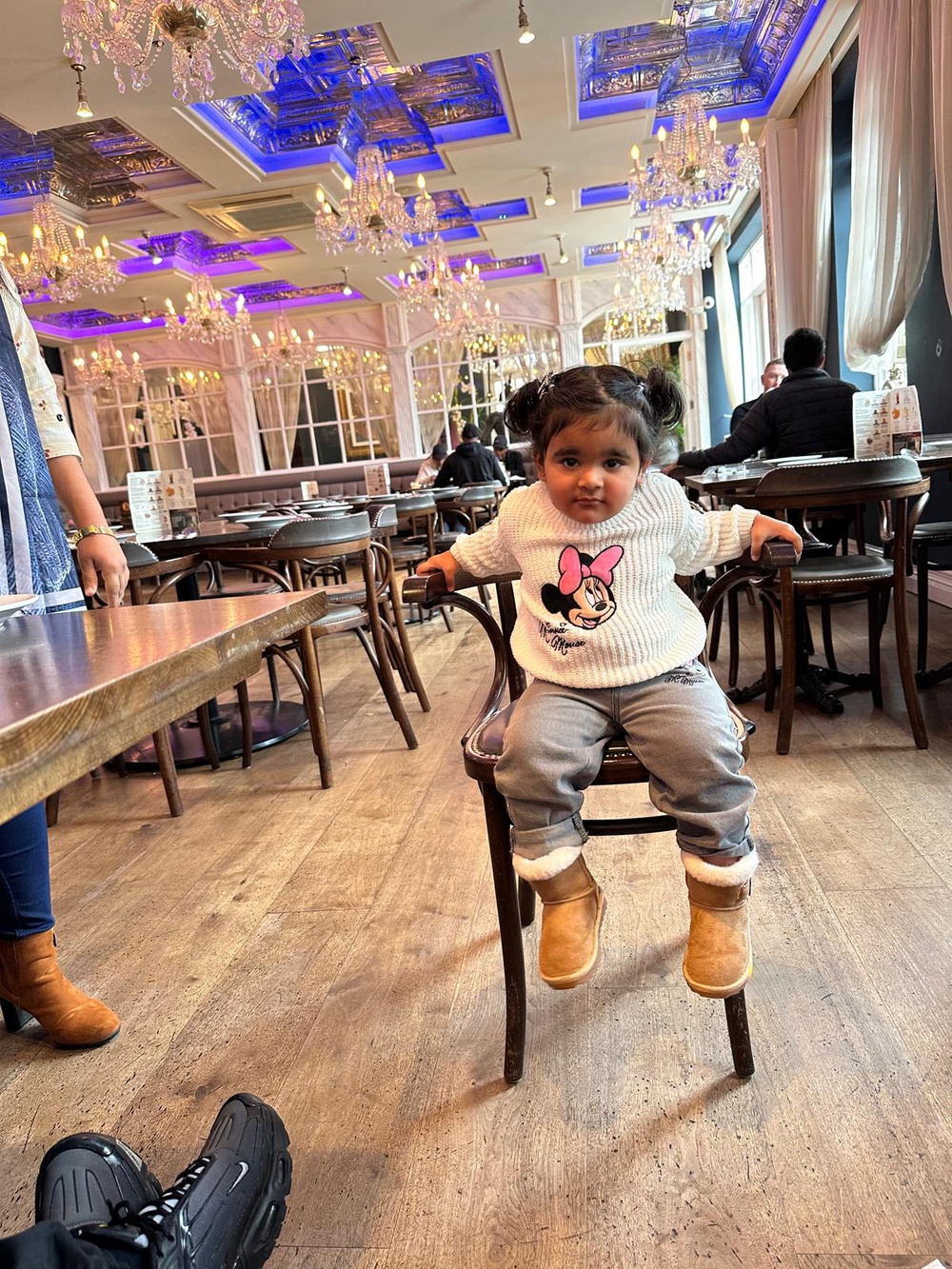 Their daughter, Fatima who was born in the UK in 2023, also died in the plane crash in India (Supplied)