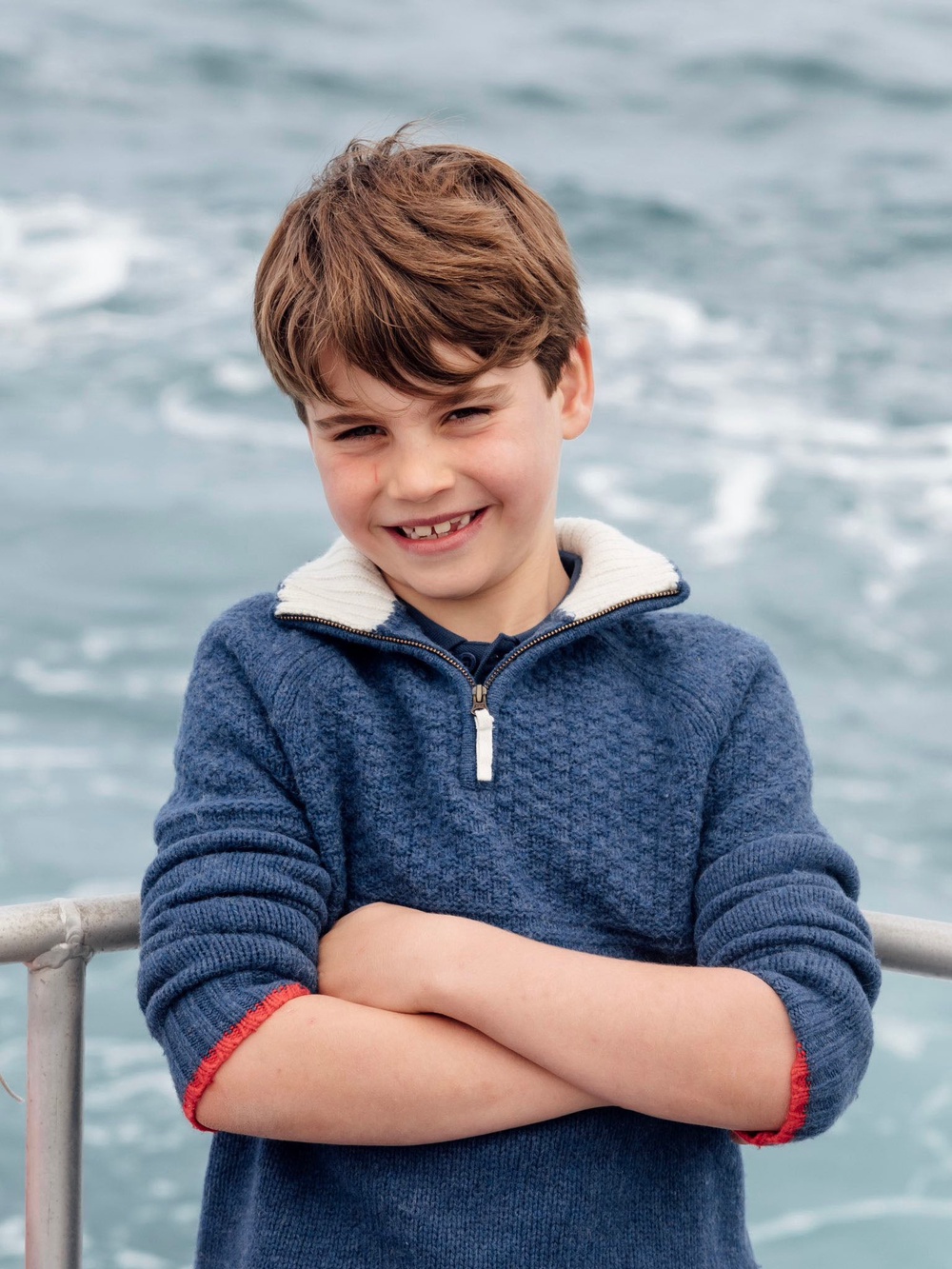 The Prince and Princess of Wales have celebrated Prince Louis’ 8th birthday by posting a new photograph of their youngest son (X/@KensingtonRoyal)