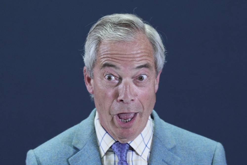 Nigel Farage’s Reform are currently battling Scottish Labour for second place in the polls (Peter Byrne/PA) (PA Wire)