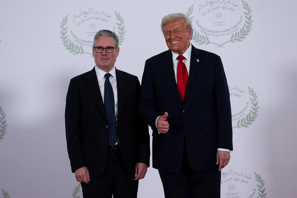 The relationship between Donald Trump and Sir Keir Starmer has appeared strained in recent months (PA Archive)