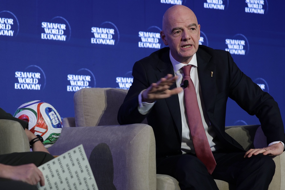 Gianni Infantino has defended the World Cup's steep ticket prices (Getty)