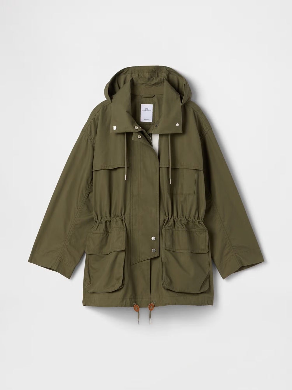 Victoria Beckham X Gap oversized parka jacket (Gap/PA)
