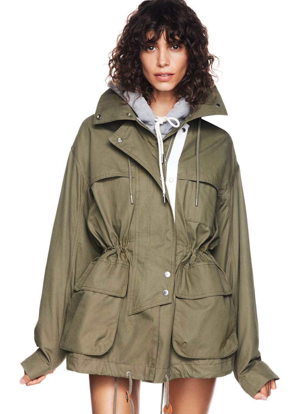The Victoria Beckham X Gap parka (Gap/PA)