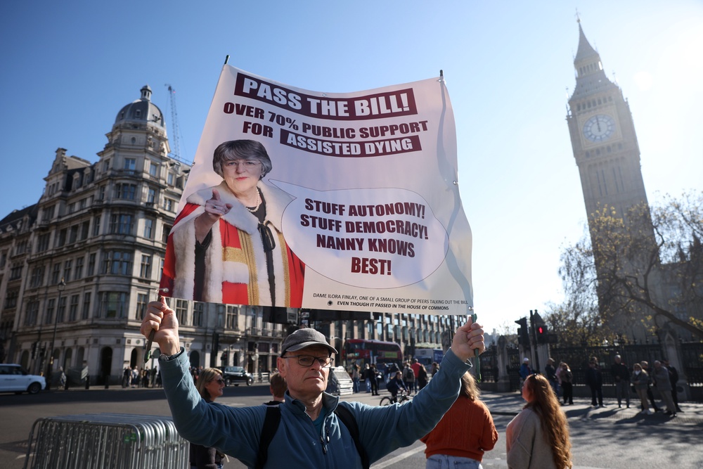 Friday, 24 April is the final day listed in the House of Lords for the Bill to be considered at what is known as committee stage (Getty)