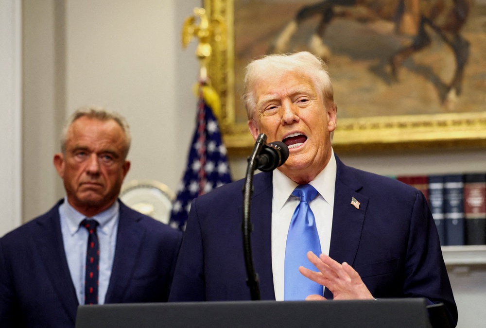 The Trump administration has attempted to shrink the vaccine schedule and has pulled back nearly $500 million in contracts to develop future mRNA vaccines (Reuters)