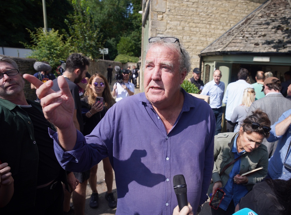 Jeremy Clarkson opened his pub two years ago following the success of his Diddly Squat Farm and shop (Ben Birchall/PA) (PA Archive)