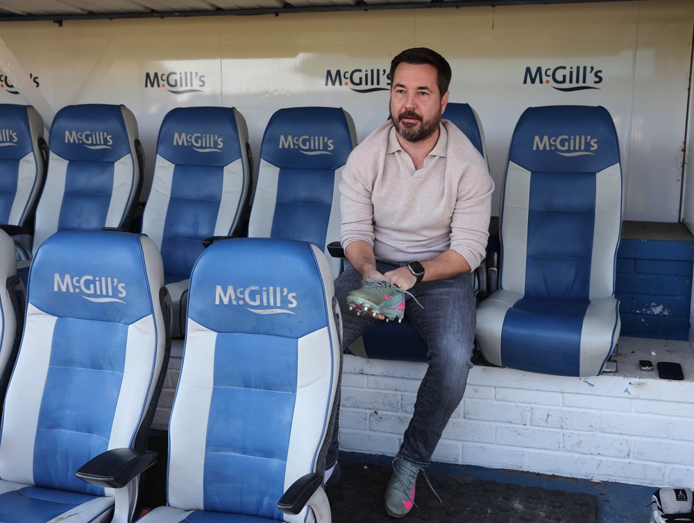 Martin Compston was once a Greenock Morton player (Robert Perry/PA) (PA Wire)
