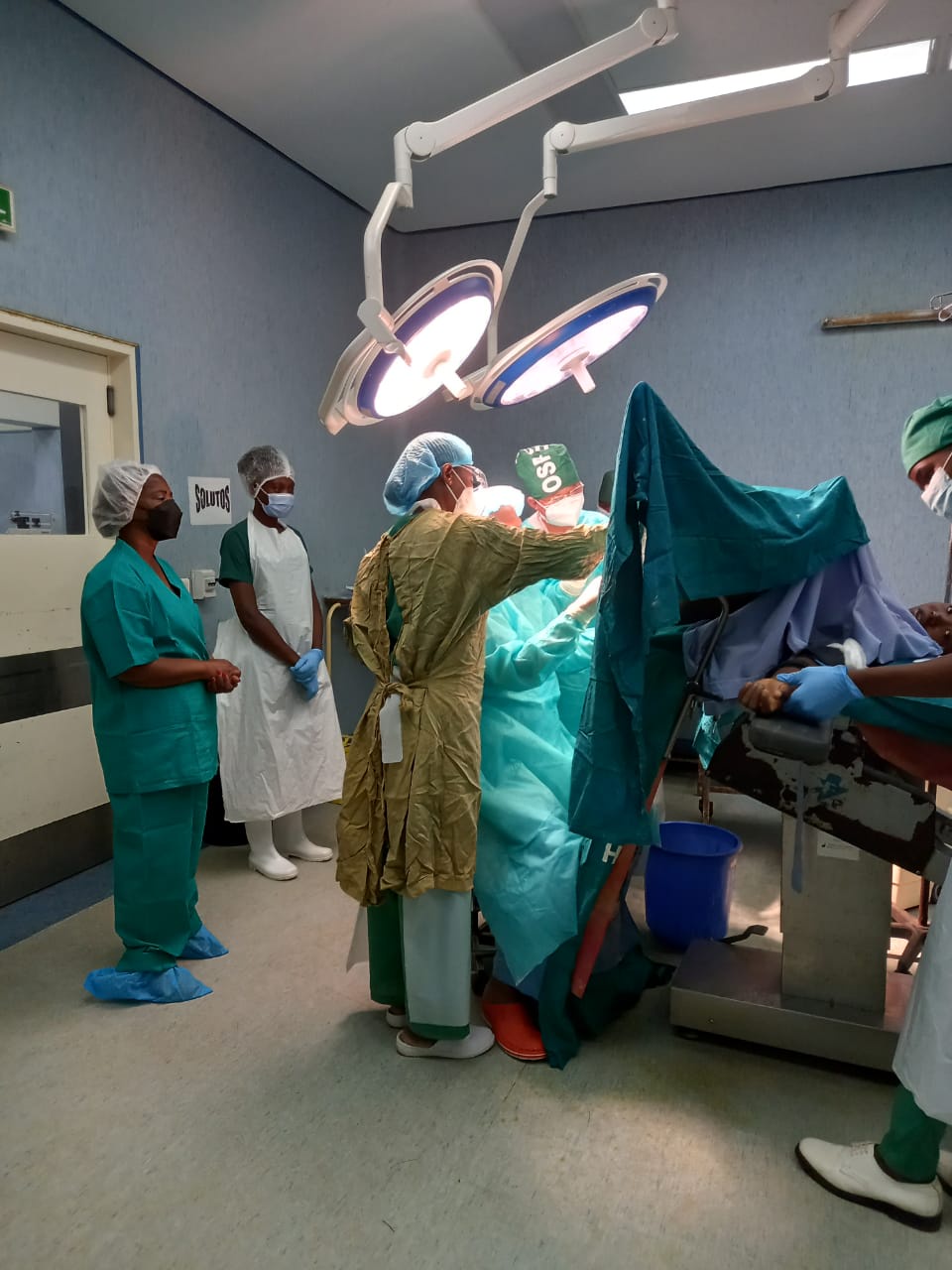 USAID funding facilitated timely referrals for life-saving surgical treatment of pregnant women with complications at Lichinga Provincial Hospital in Niassa, Mozambique (Supplied by EngenderHealth, Mozambique)