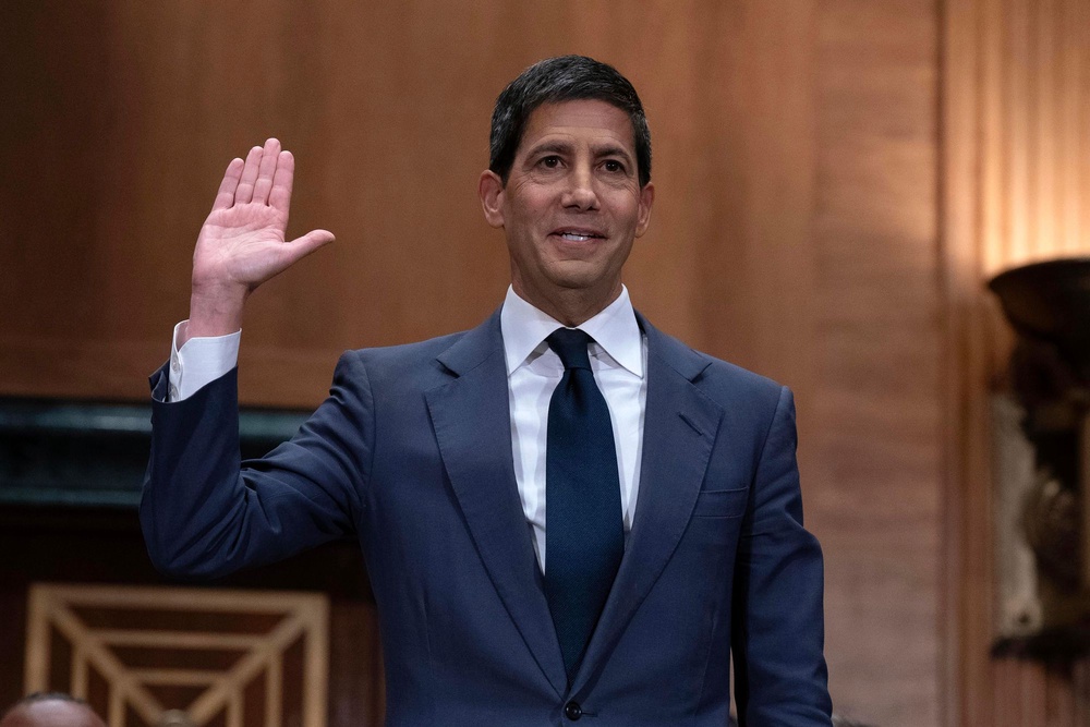Kevin Warsh appeared before the Senate Banking Committee for his confirmation hearing this month (AP)