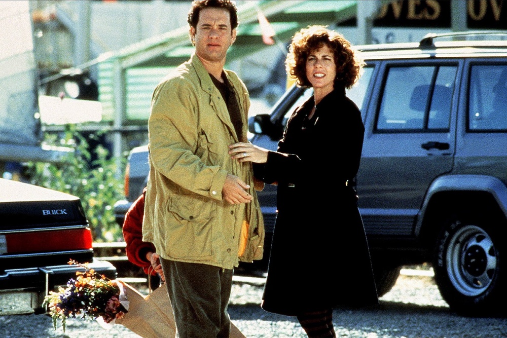 Fundamentally good people: Tom Hanks and Rita Wilson in ‘Sleepless in Seattle’ (Tristar Pictures)