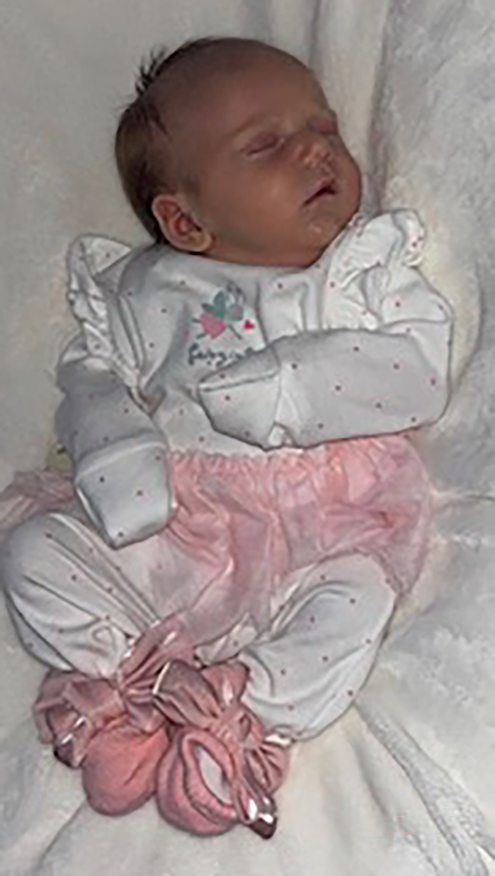 Three-month-old Maggie-May Ann Moody (Cleveland Police/PA)