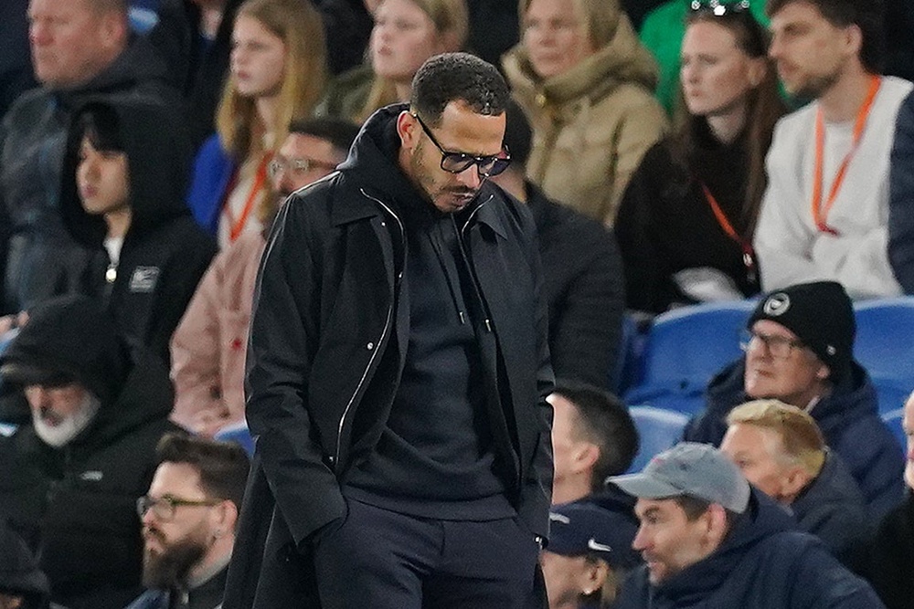Liam Rosenior was sacked on Wednesday after three months at Chelsea (Gareth Fuller/PA) (PA Wire)