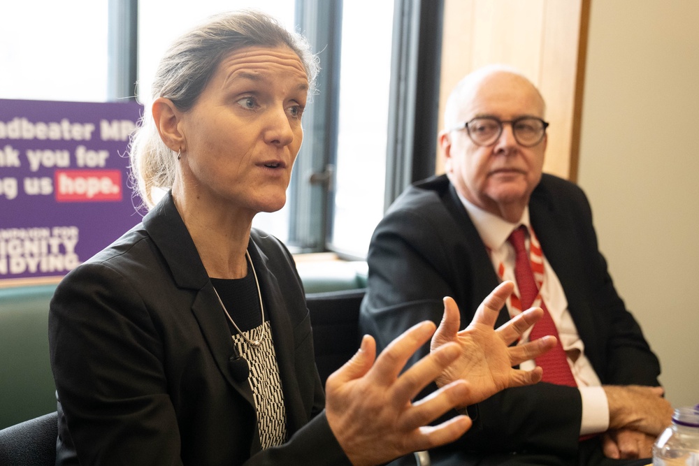 Bill sponsor and Labour MP Kim Leadbeater and Lord Falconer led the attempt to change the law (Stefan Rousseau/PA) (PA Wire)