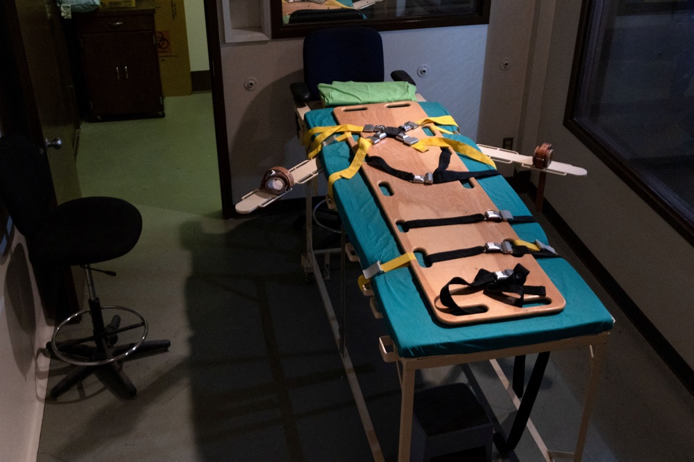 Trump’s Justice Department also wants federal prison officials to expand the use of nitrogen gas, after Alabama performed the world’s first ever execution by the method in 2024 (REUTERS)