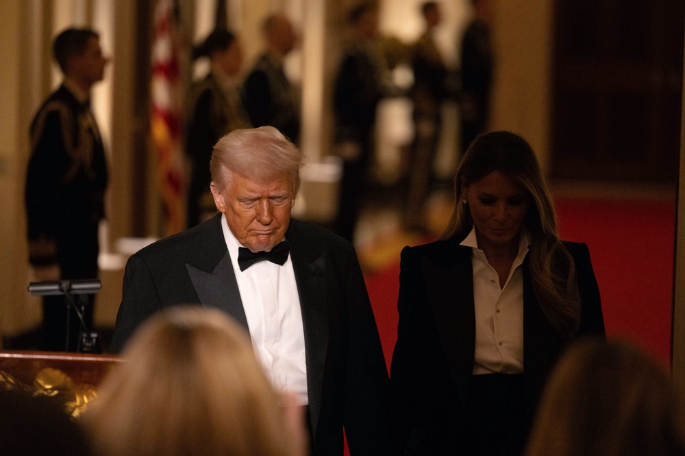 Live from DC: Donald Trump will join the White House Correspondents’ Dinner for the first time as president on Saturday night. (Getty)