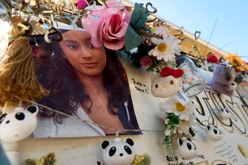 The musician murdered the teen after she threatened to expose the sexual relationship between them, prosecutors allege (AP)