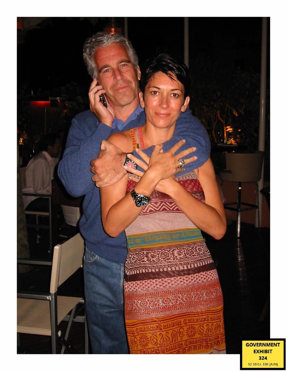 Ghislaine Maxwell with Jeffrey Epstein (US Department of Justice) (PA Media)