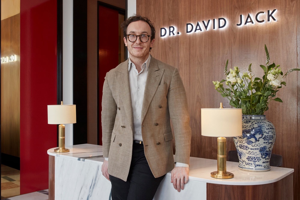 Although Dr David Jack is aware there is pressure to appear perpetually youthful, he says the healthiest approach is to aim for vitality and confidence (Dr David Jack)