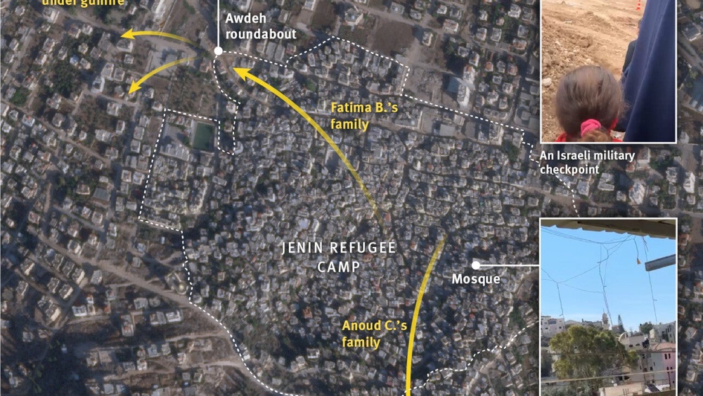 The team investigated Israel’s displacement of Palestinians in the West Bank (Human Rights Watch)