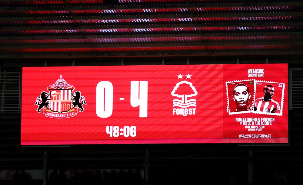 Nottingham Forest produced a superb first-half display (Richard Sellers/PA) (PA Wire)