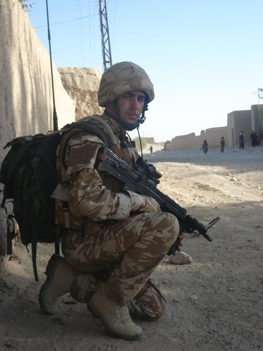 Mr Reid served with the 3rd Battalion, the Yorkshire Regiment (Andy Reid/Army Benevolent Fund/PA) (PA Media)