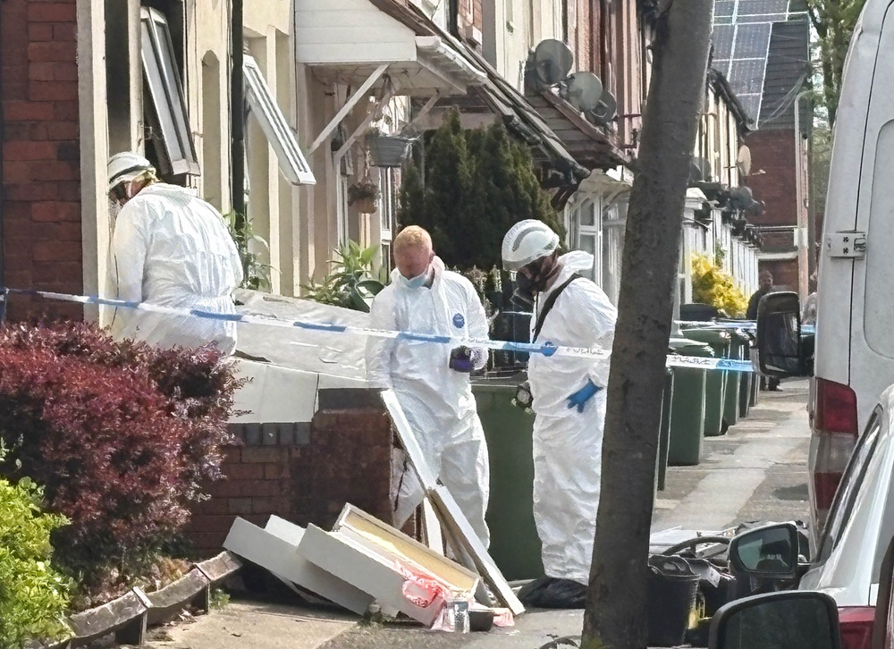 Two young children died in the fire while two others and a woman escaped (Matthew Cooper/PA) (PA Wire)