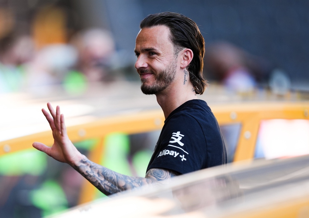 James Maddison is at Molineux but will likely be an unused sub (PA)