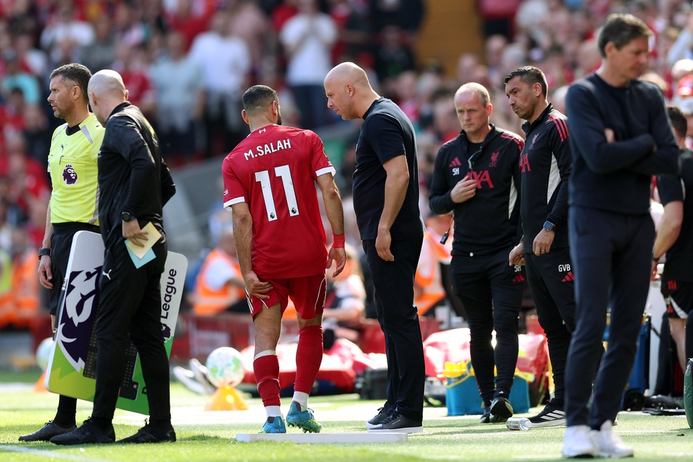 Mohamed Salah could have played his last game for Liverpool (Getty)