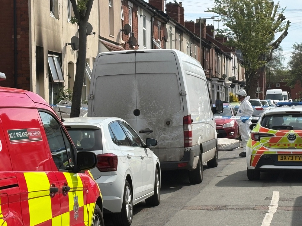 Officers were called to Mason Street at about 8.30pm on Friday (Matthew Cooper/PA) (PA Wire)