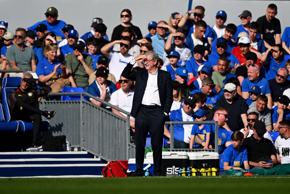Roy Hodgson watched his side suffer a 2-1 defeat to Birmingham City on Saturday (Getty)