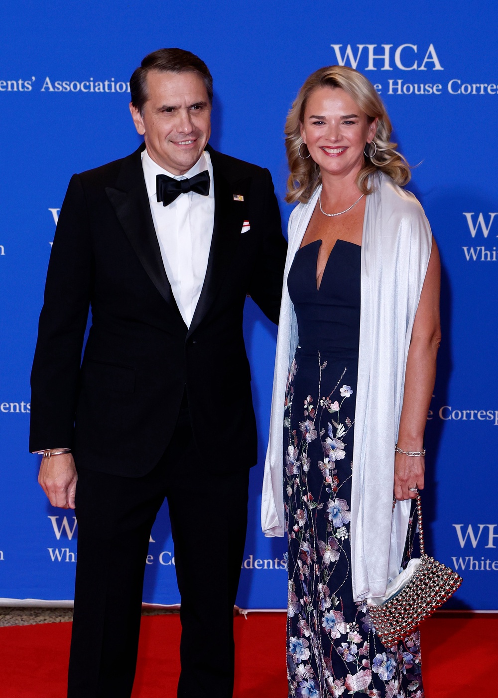 Acting Attorney General Todd Blanche and Kristine Blanche (Getty Images)