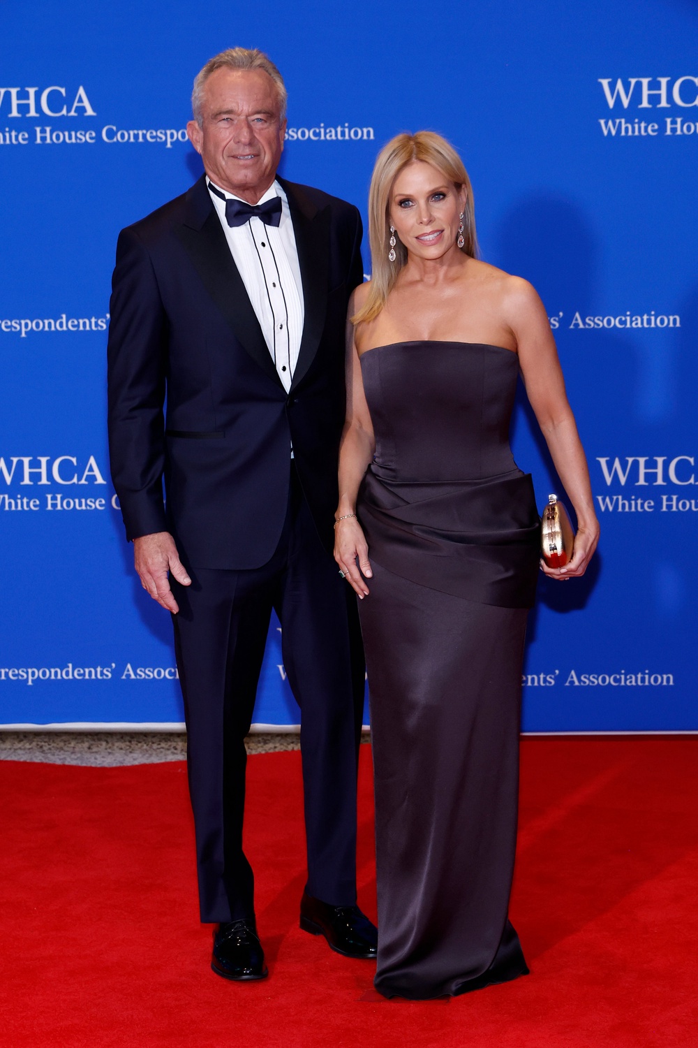 Secretary of Health and Human Services Robert F. Kennedy Jr. and Cheryl Hines (Getty Images)
