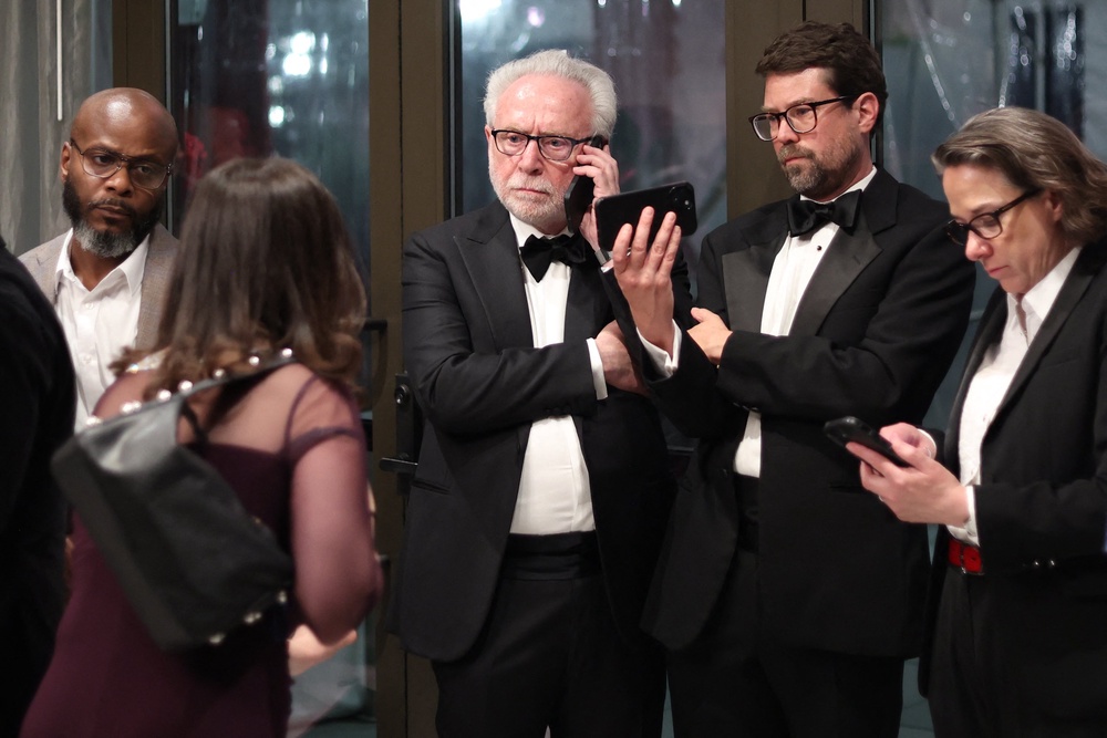 CNN’s Wolf Blitzer was feet away as the shooter opened fire and was tackled to the ground by Secret Service (AFP/Getty)