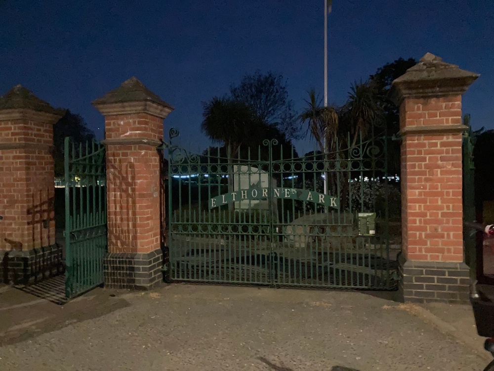 Elthorne Park in Ealing, west London (PA)