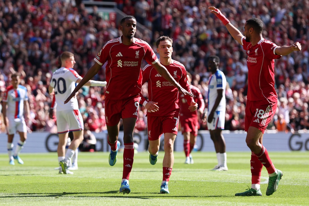 Alexander Isak scored his first goal of 2026 on Saturday against Crystal Palace (Getty)