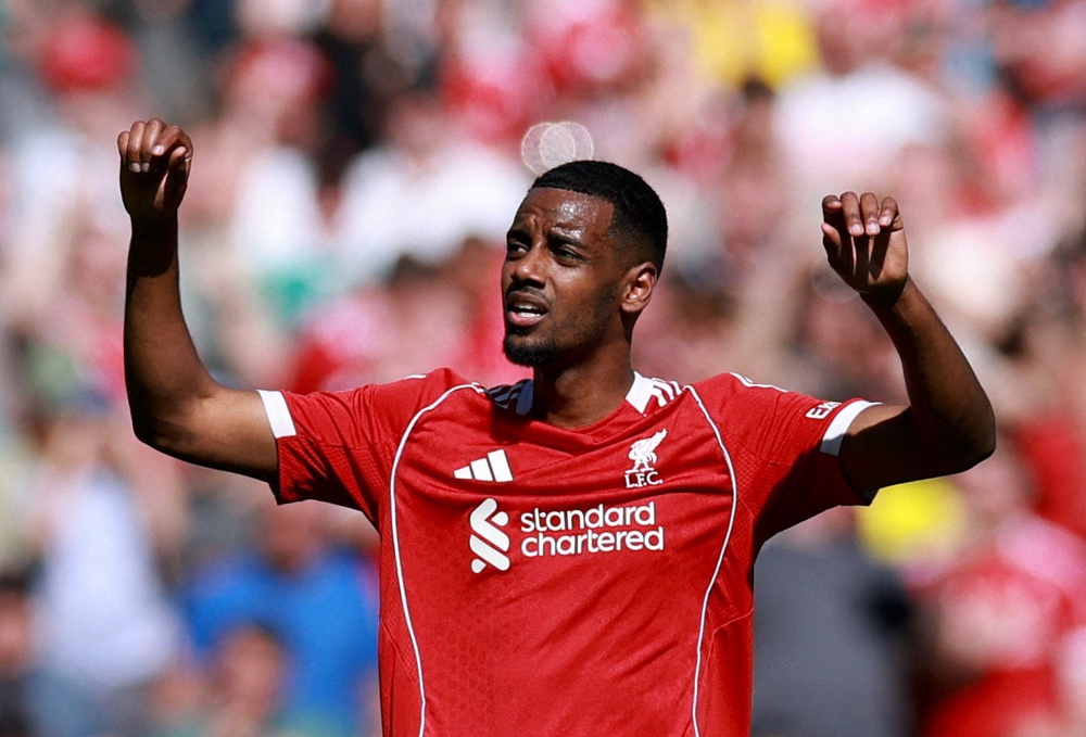 Alexander Isak has struggled for form and fitness since arriving at Liverpool (Reuters)