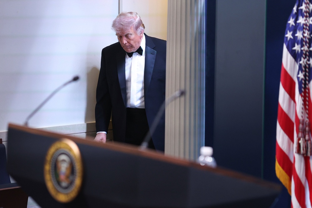 Trump has called for national unity before, only to quickly pivot (AP Photo/Tom Brenner)