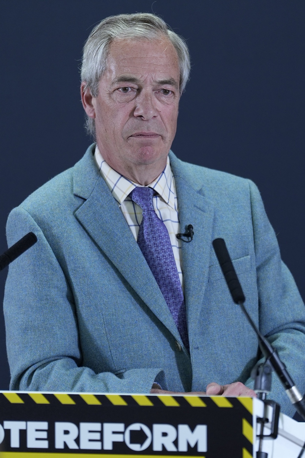 Reform UK leader Nigel Farage welcomed Royal Mail’s investigation (Peter Byrne/PA) (PA Wire)